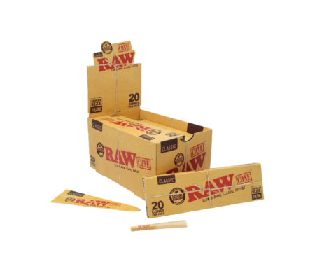Raw Classic 500 Ct 70MM 30MM Cones